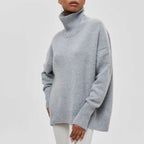 Zachte oversized dames coltrui