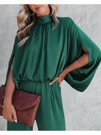 Groene jumpsuit