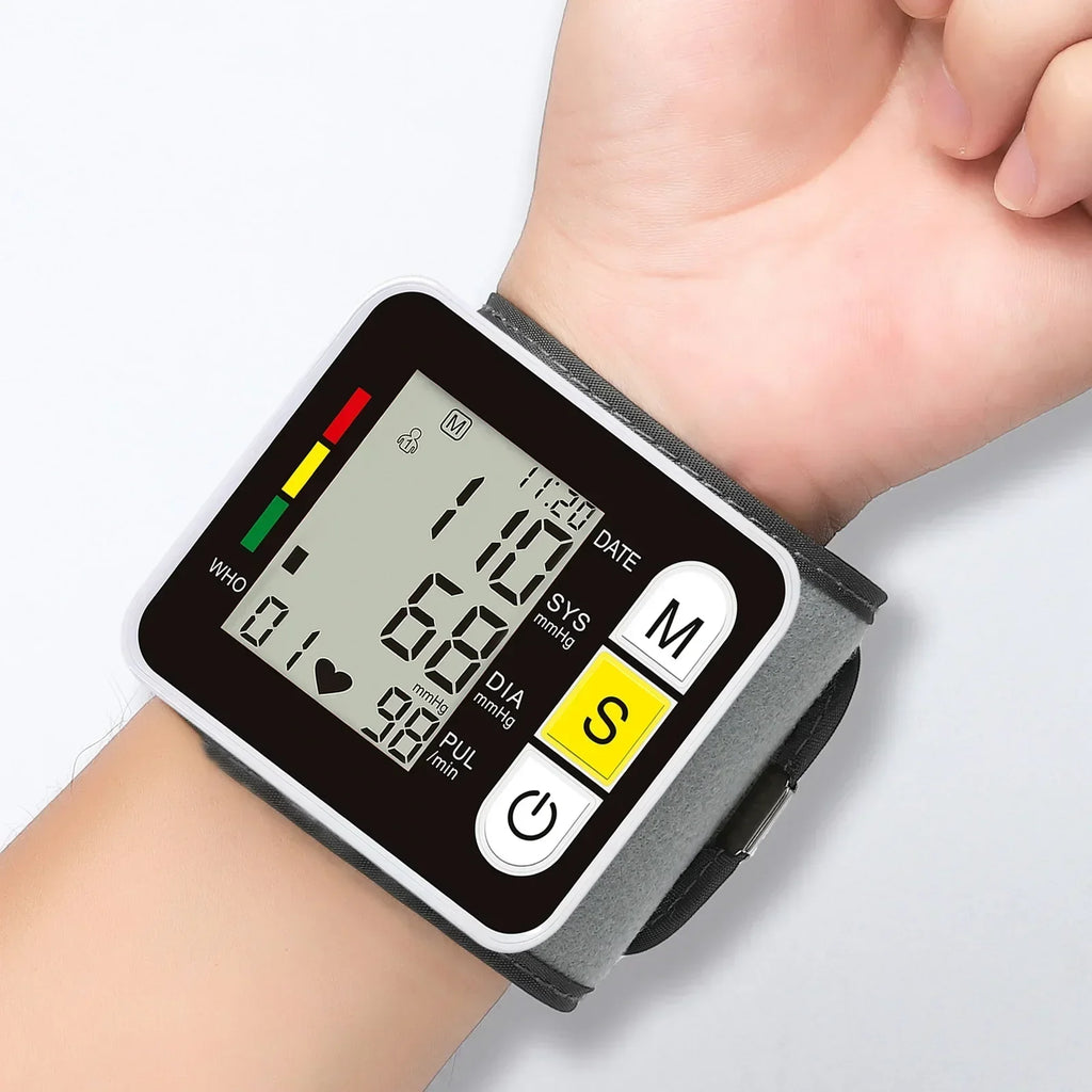Digitale pols bloeddrukmeter met lcd-display