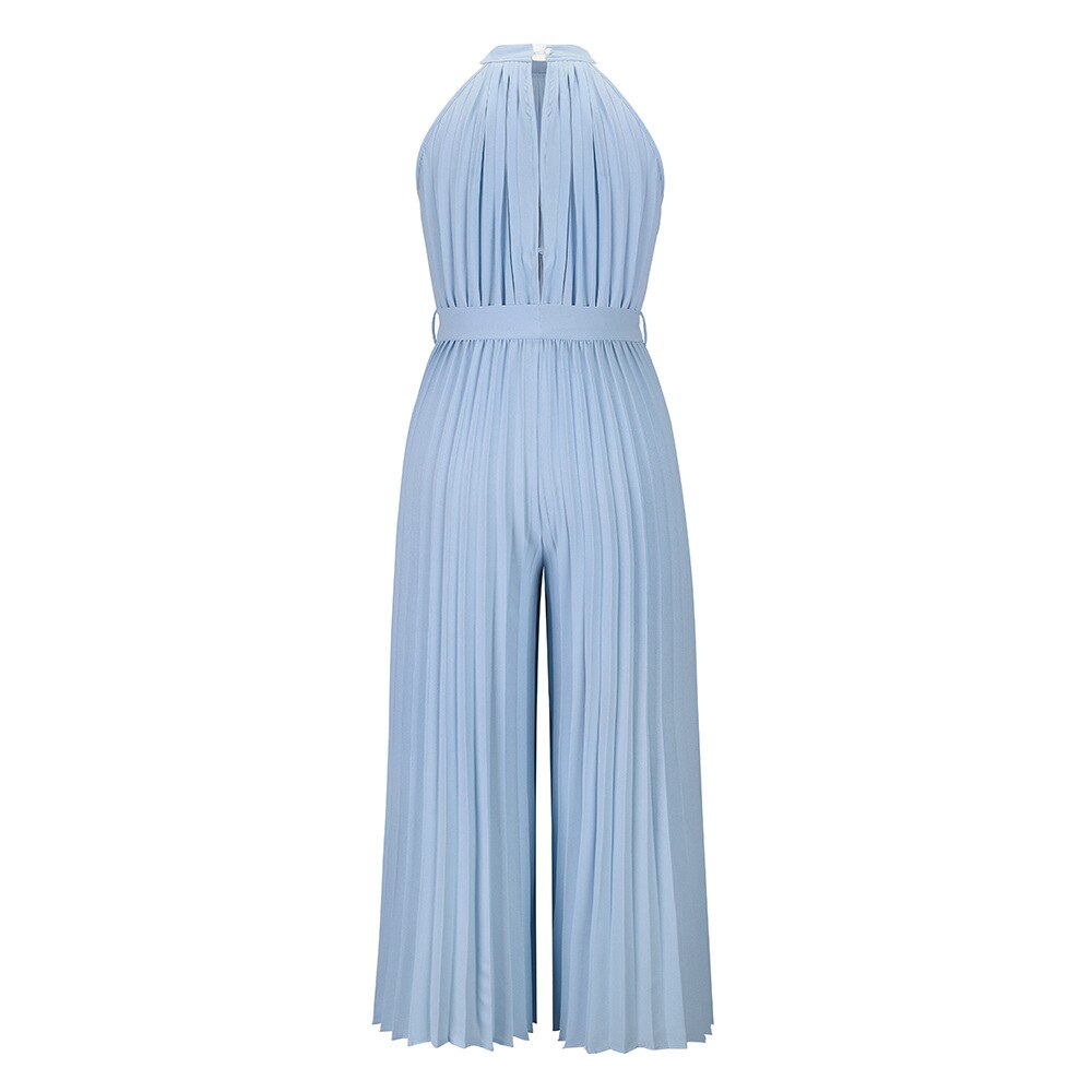 Jumpsuit met plooien voor dames