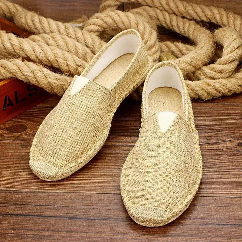 Heren espadrille met graffiti-design