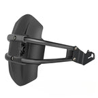 Universeel motorachterspatbord met reflector