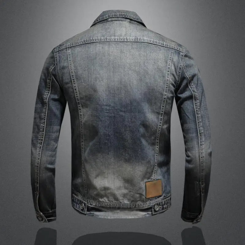 Retro jeansjack in vintage stijl