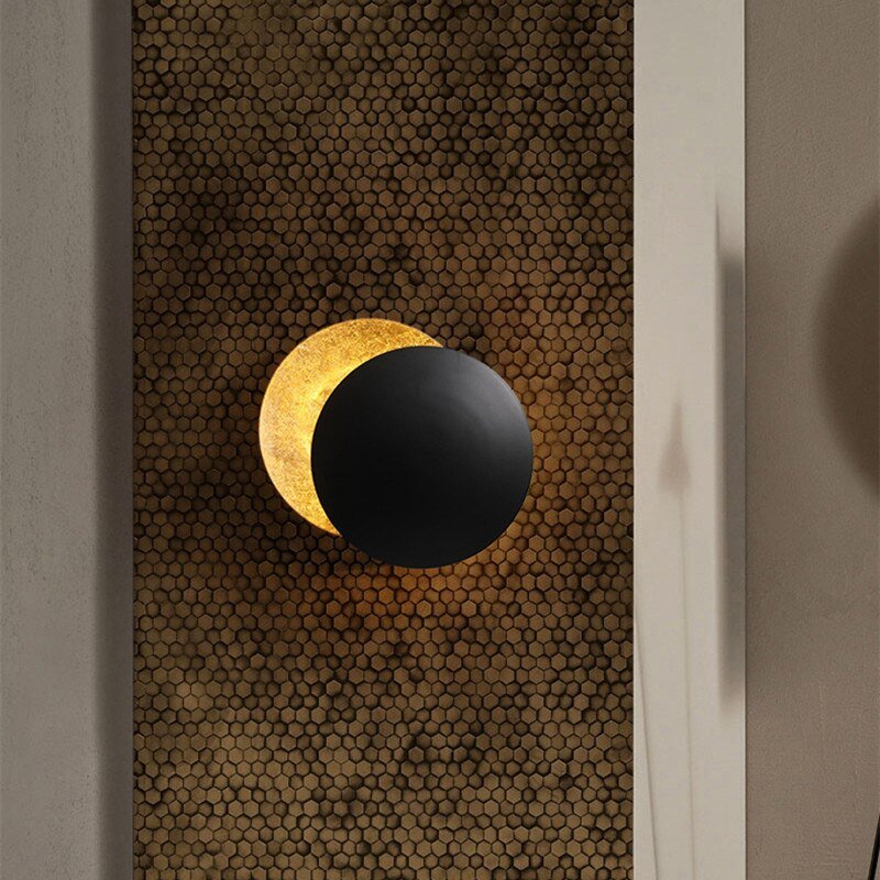 Zonsverduistering wandlamp