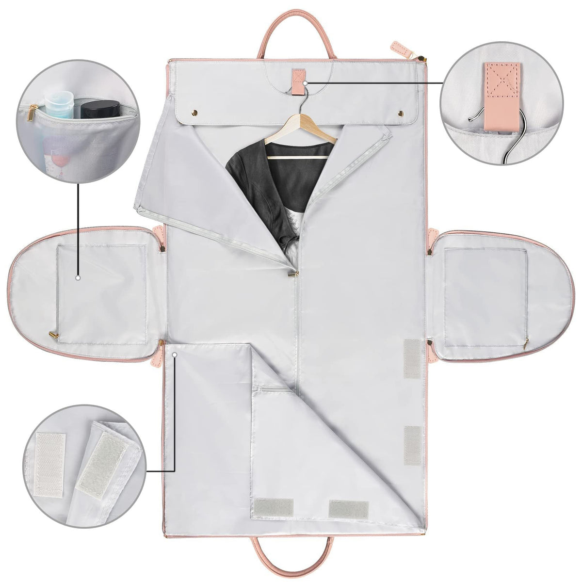 Opvouwbare opbergtas voor kleding