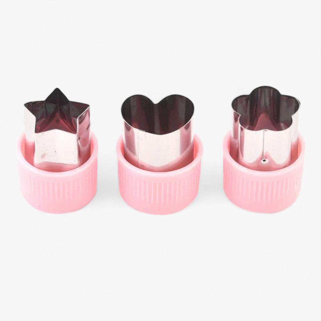 Creatieve steker set voor koekjes en fruit