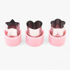 Creatieve steker set voor koekjes en fruit