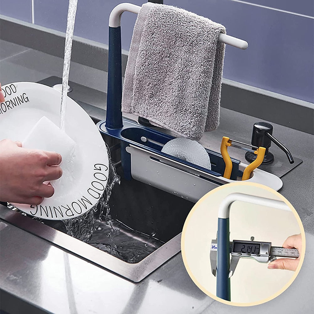 Telescopisch gootsteenrek Sink Rack