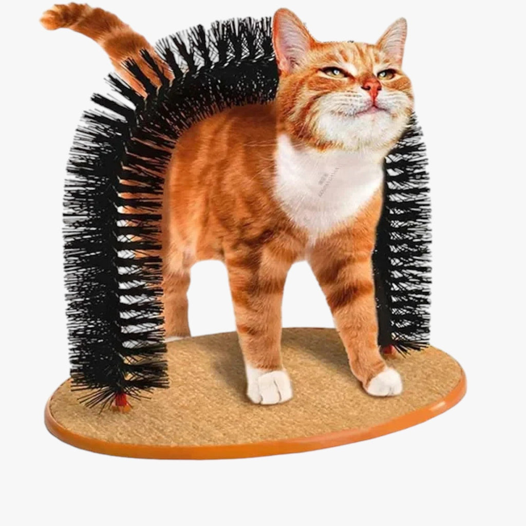 Self-Care krab- en massageboog voor katten