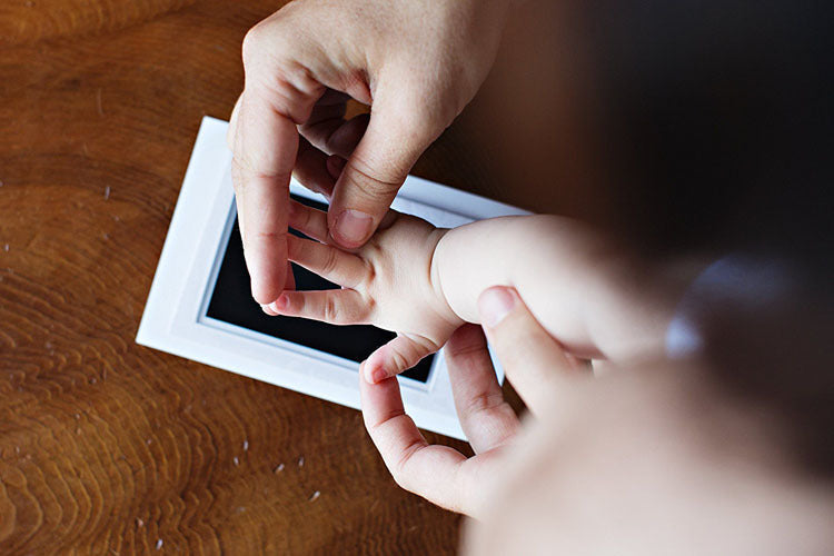 Persoonlijke baby handafdruk kit