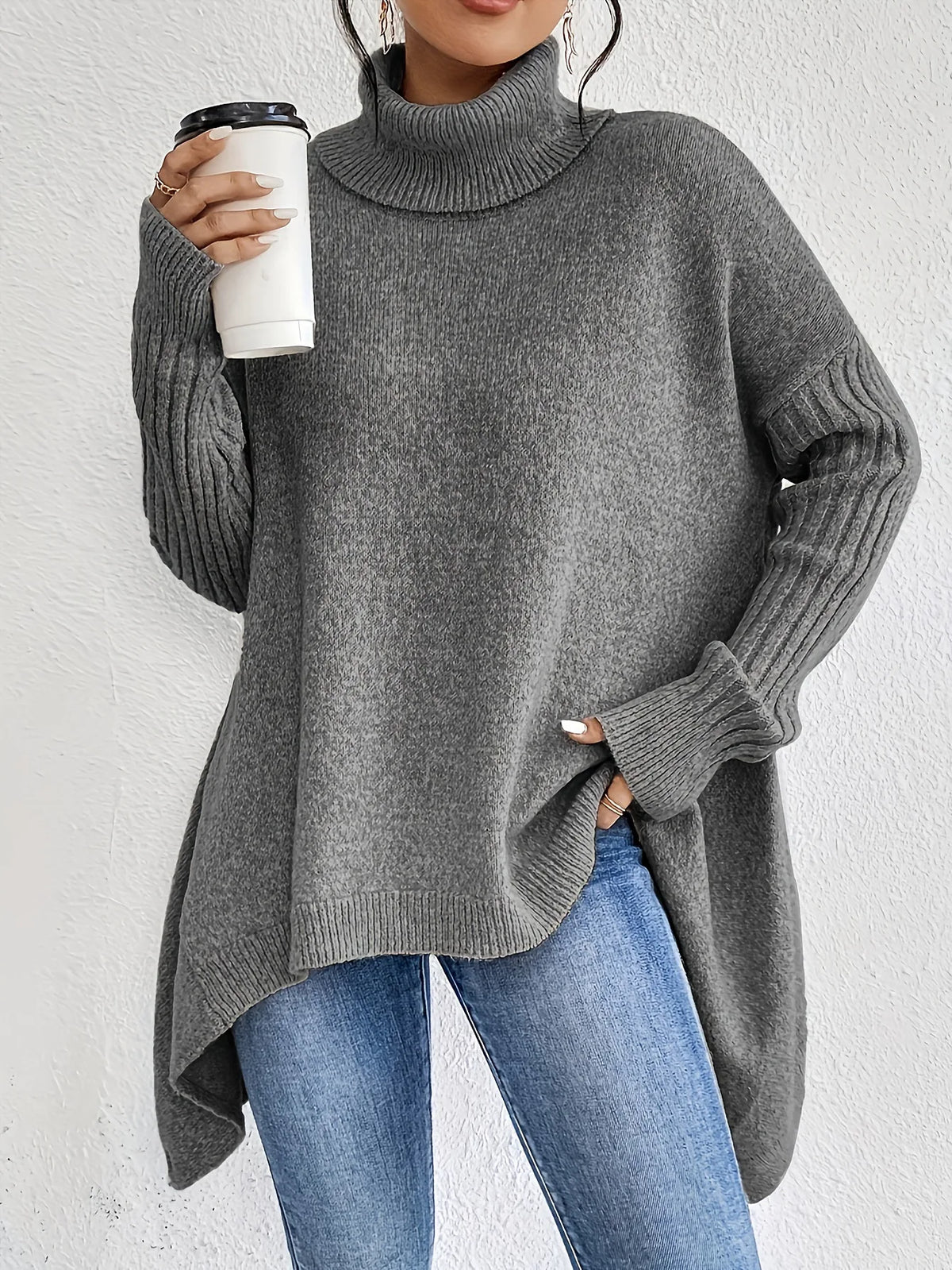 Kirsty | Oversized damescoltrui van kasjmier