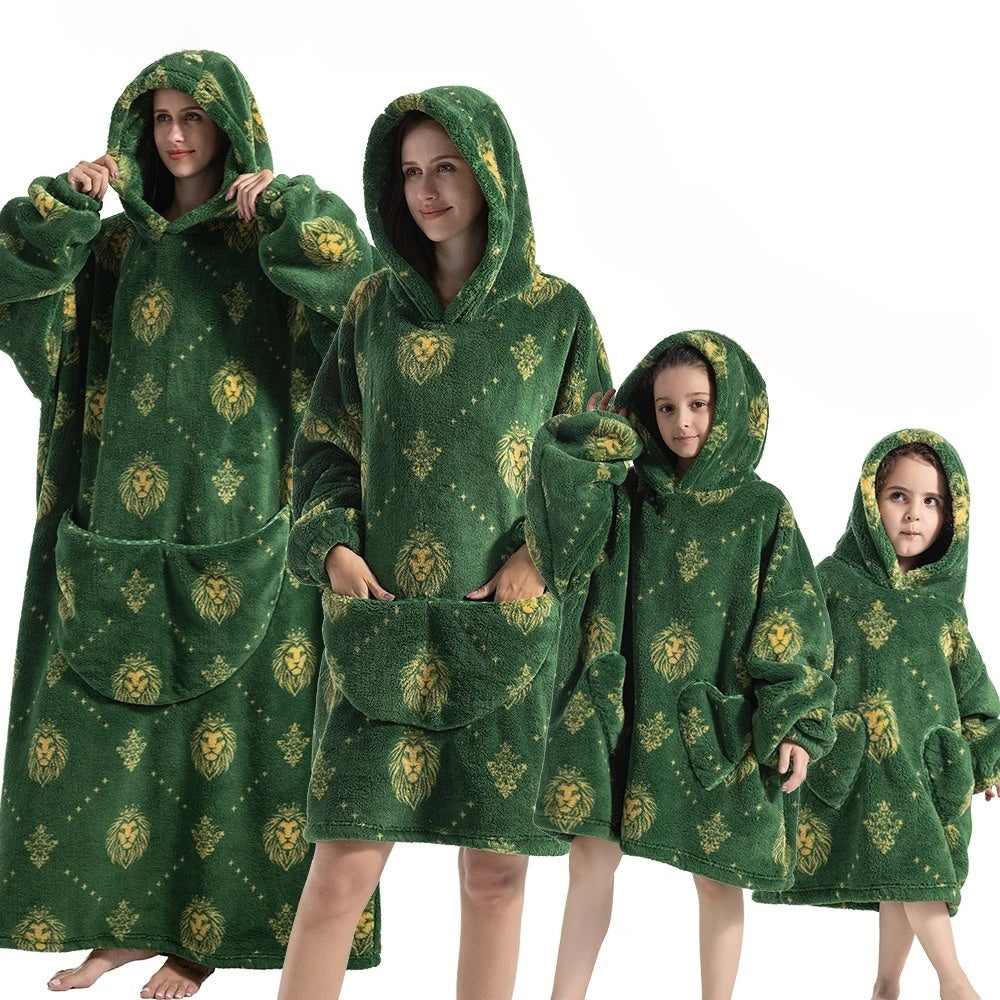 Hoodie-Deken voor herfst gezelligheid