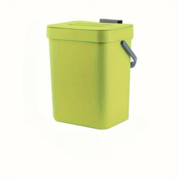 Rustigesluiting geïsoleerde prullenbak 3/5L