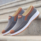 Heren slip-on canvas schoenen