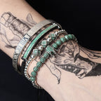 Gevlochten armband I am queen