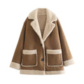 Fleece jas met wol voor dames