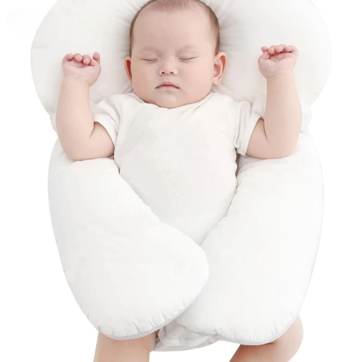 Ergonomisch katoenen babykussen voor een en comfortabele slaap