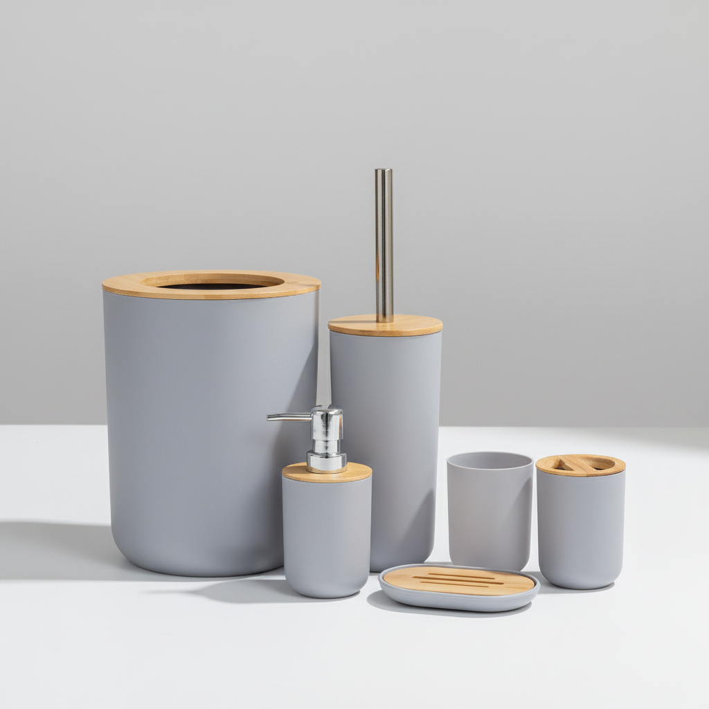 Zesdelige badkamer set