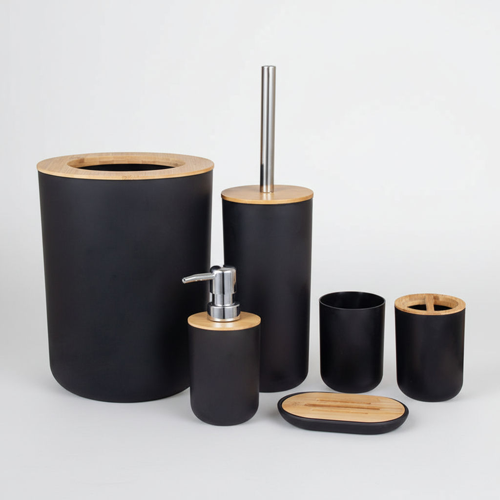 Zesdelige badkamer set