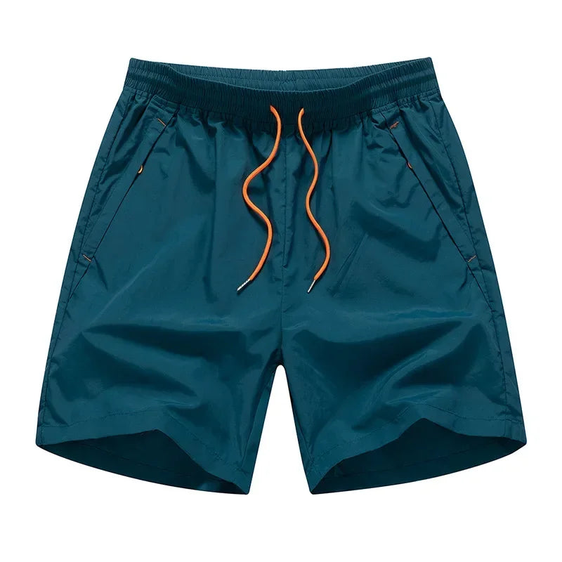 Heren hardloopshorts met mesh binnenbroekje en ritszakken