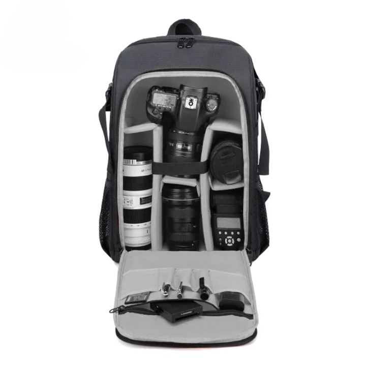 Oxford camera rugzak met multi-compartment opslag — afbeelding 18