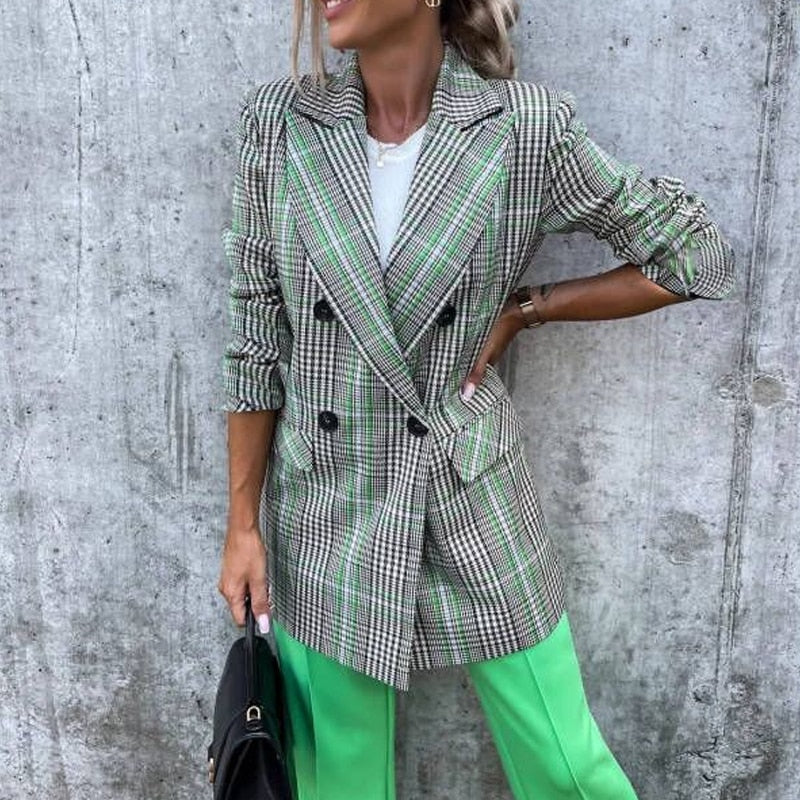 Lange blazer voor dames
