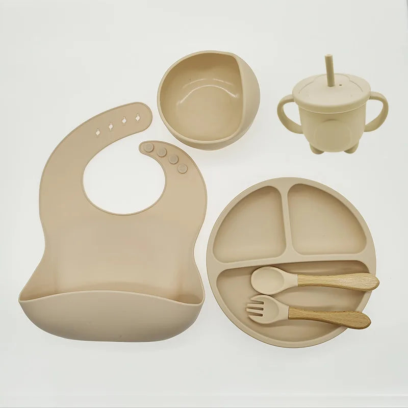 Silicone eetset voor baby's — afbeelding 19