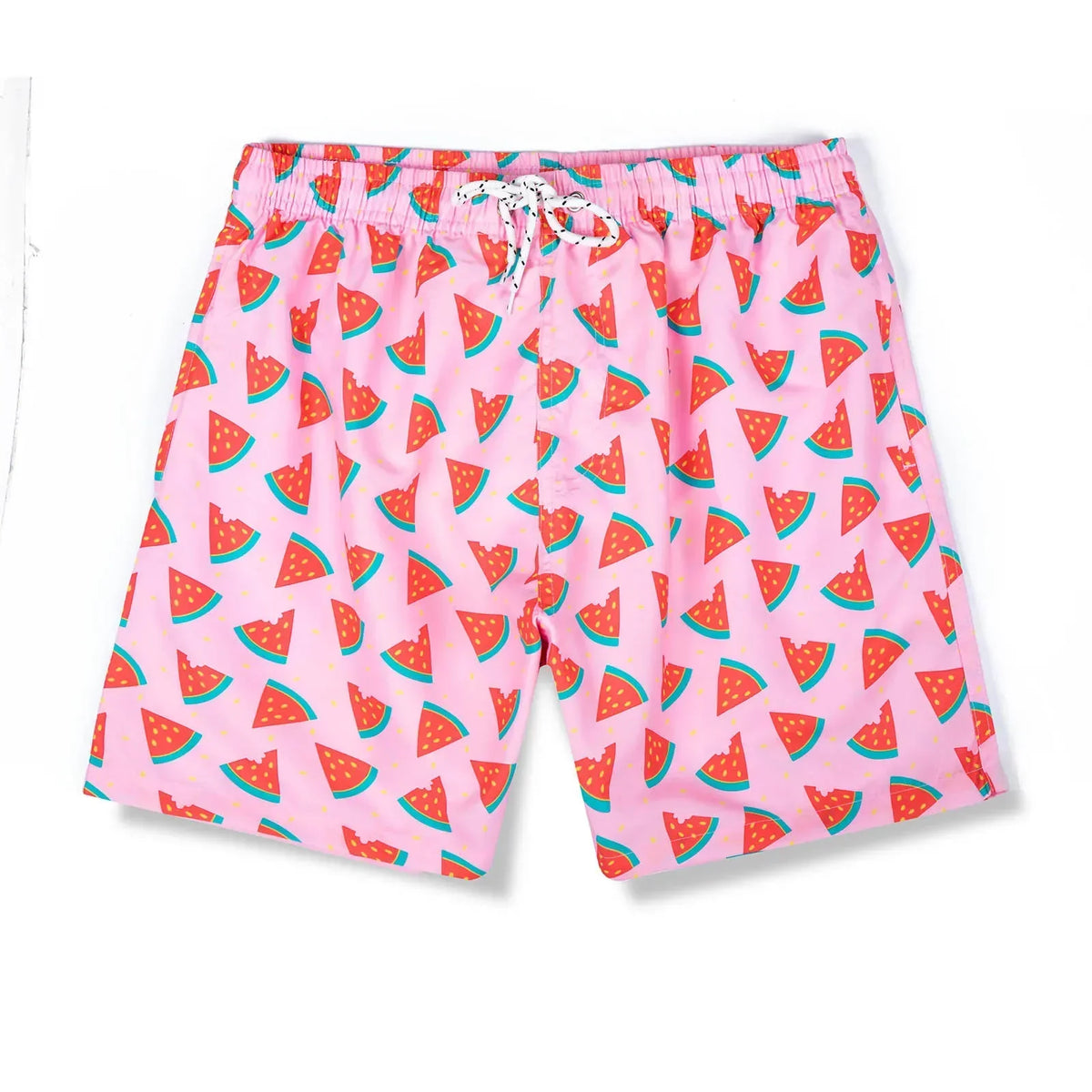 Heren zwemshort met vrolijke print