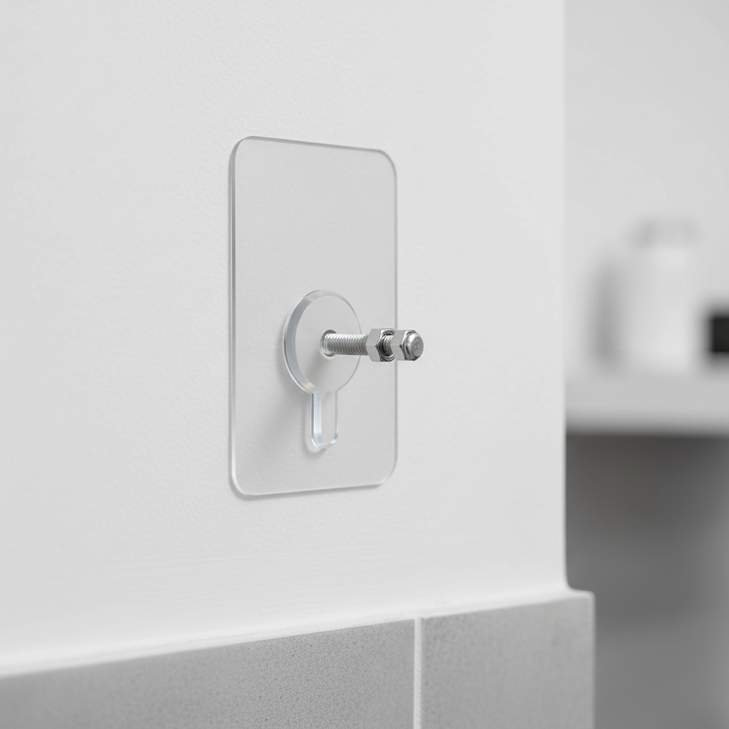 Zelfklevende wandhaken van PVC