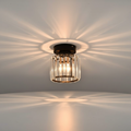 Semi-Flush kristallen plafondlamp