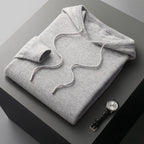 Heren hoodie van merinowol