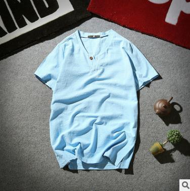 Landal linnen T-shirt voor heren