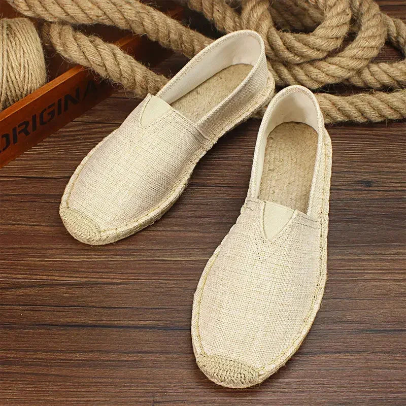 Heren espadrille met graffiti-design