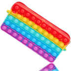 Etui met pop-it-bubbels