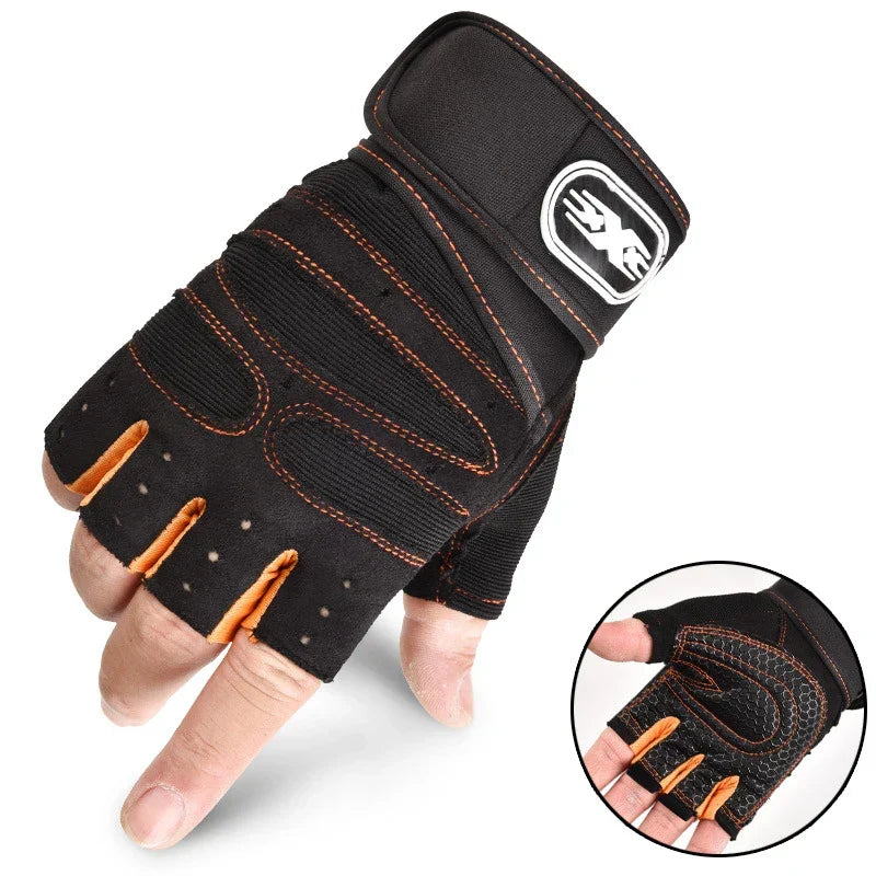En ondersteunende gym handschoenen