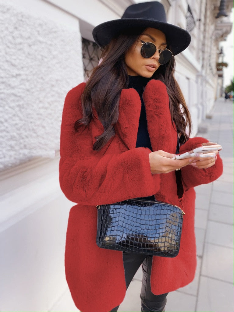Emma faux fur jas – voor aankomende winter