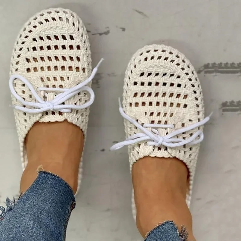 Ademende dames outdoor loafers met open tenen — afbeelding 13
