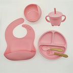 Silicone eetset voor baby's