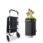 Grote capaciteit & vouwbare winkelwagen