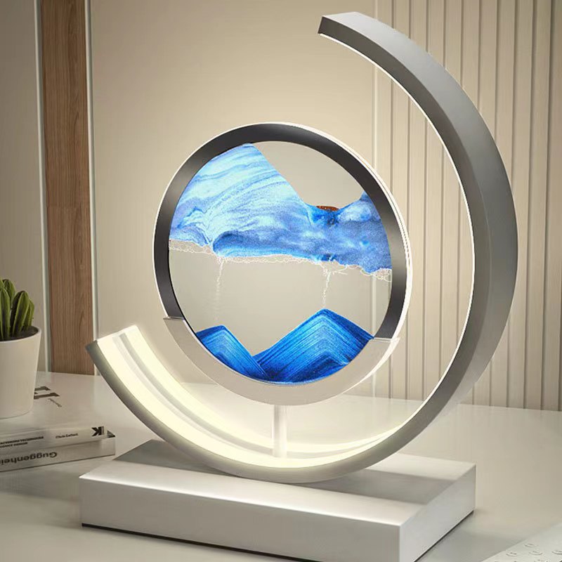 3D zandschelp tafellamp