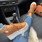 Platform sneaker voor dames