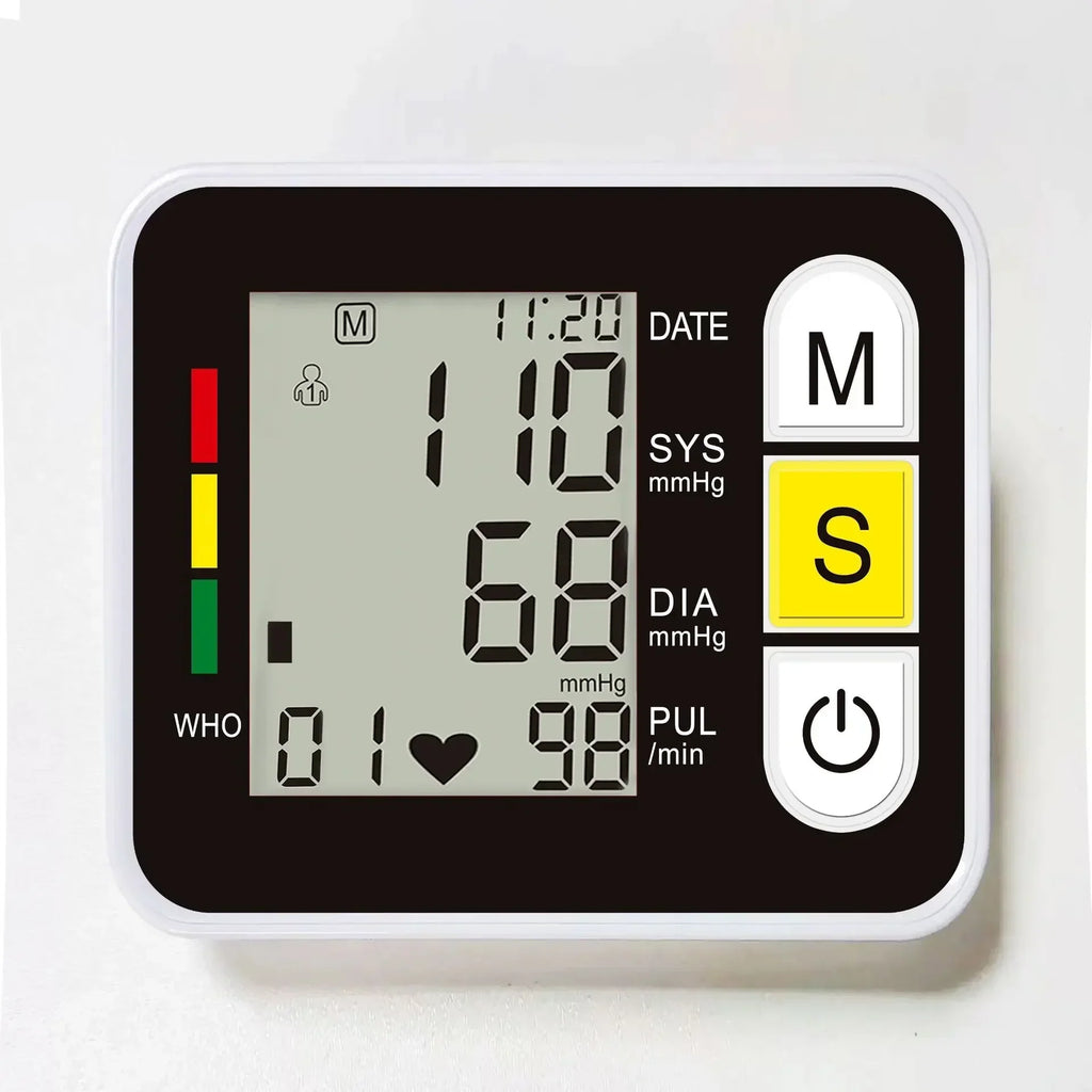 Digitale pols bloeddrukmeter met lcd-display