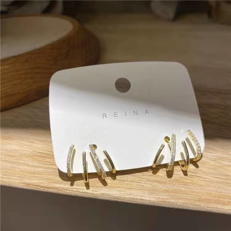 Stud oorbellen Crystal studs
