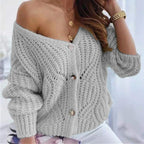 Damesvest met knopen – Livia vest