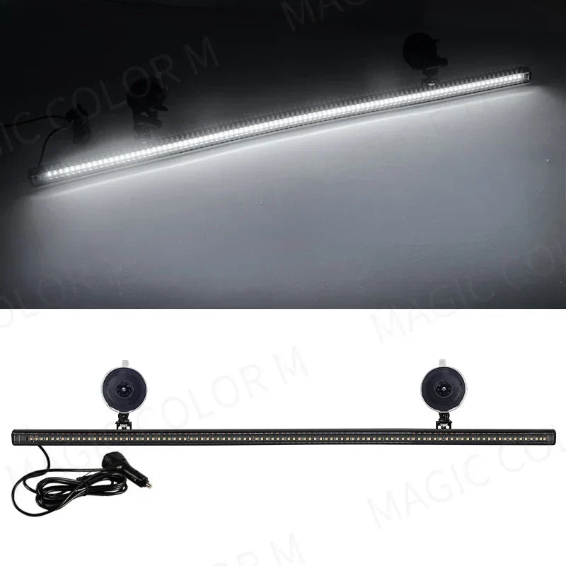 96 LED stroboscoop lichtbalk – veyra – (auto noodwaarschuwingslicht)