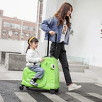 Kinderzitkoffer met scooterfunctie