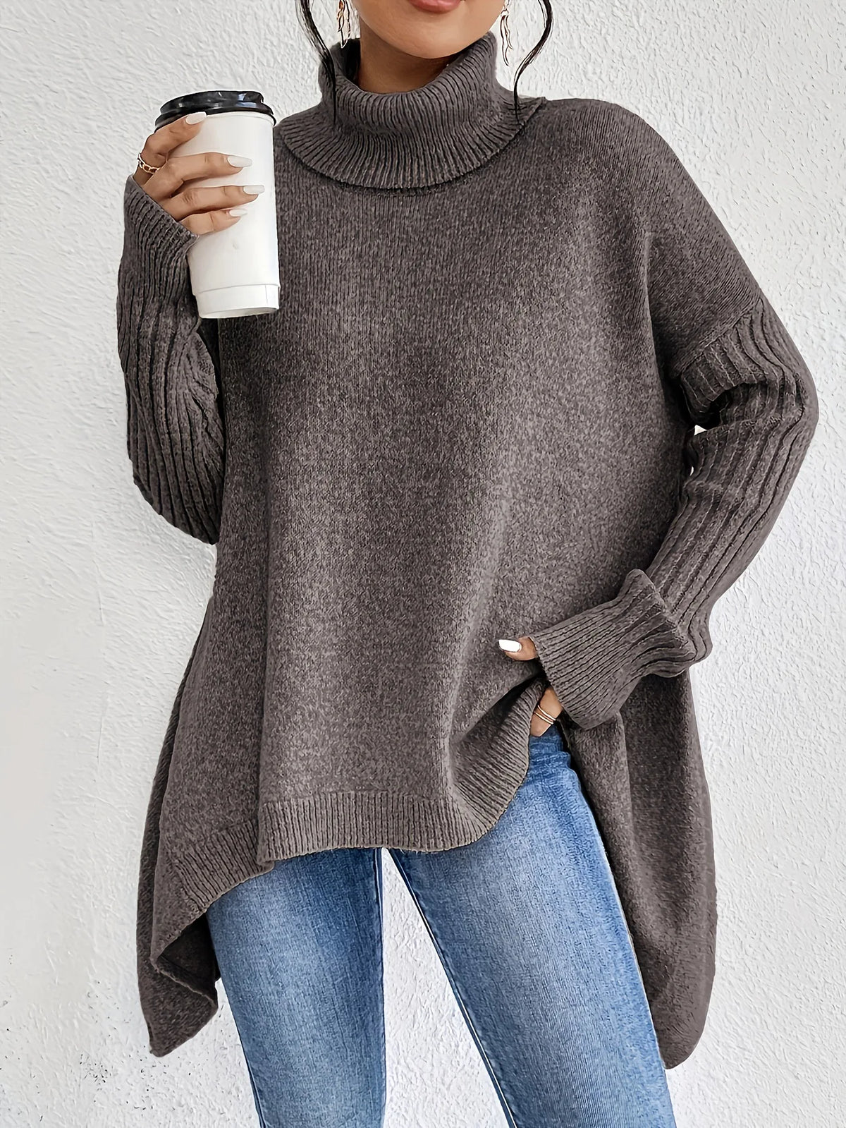 Kirsty | Oversized damescoltrui van kasjmier