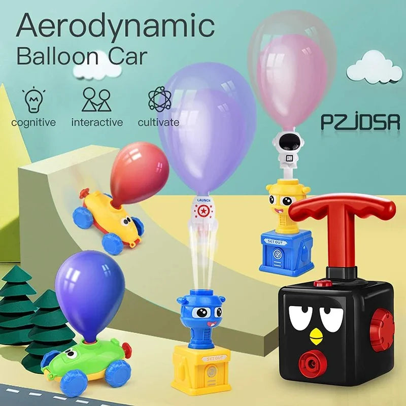 Ballon racer speelgoed