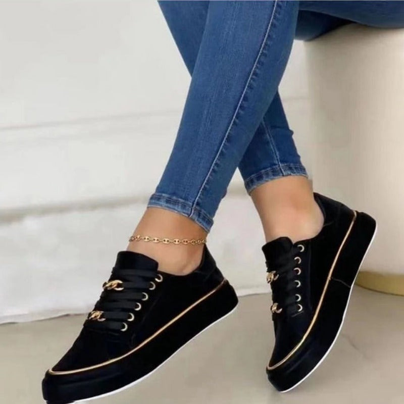 Slip-On dames sneakers in vrijetijds stijl
