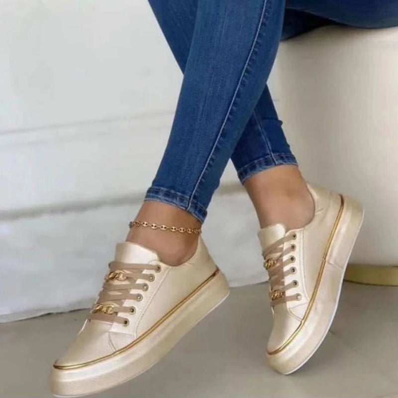 Slip-On dames sneakers in vrijetijds stijl